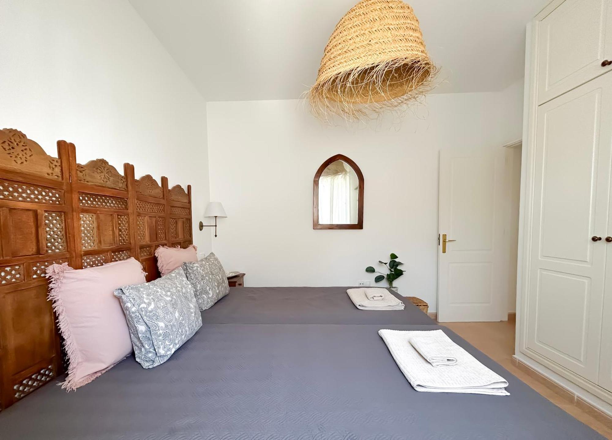 House Boho Palm With Private Heated Pool And Garden, 3 Bedrooms, Wi-Fi 코라레호 외부 사진