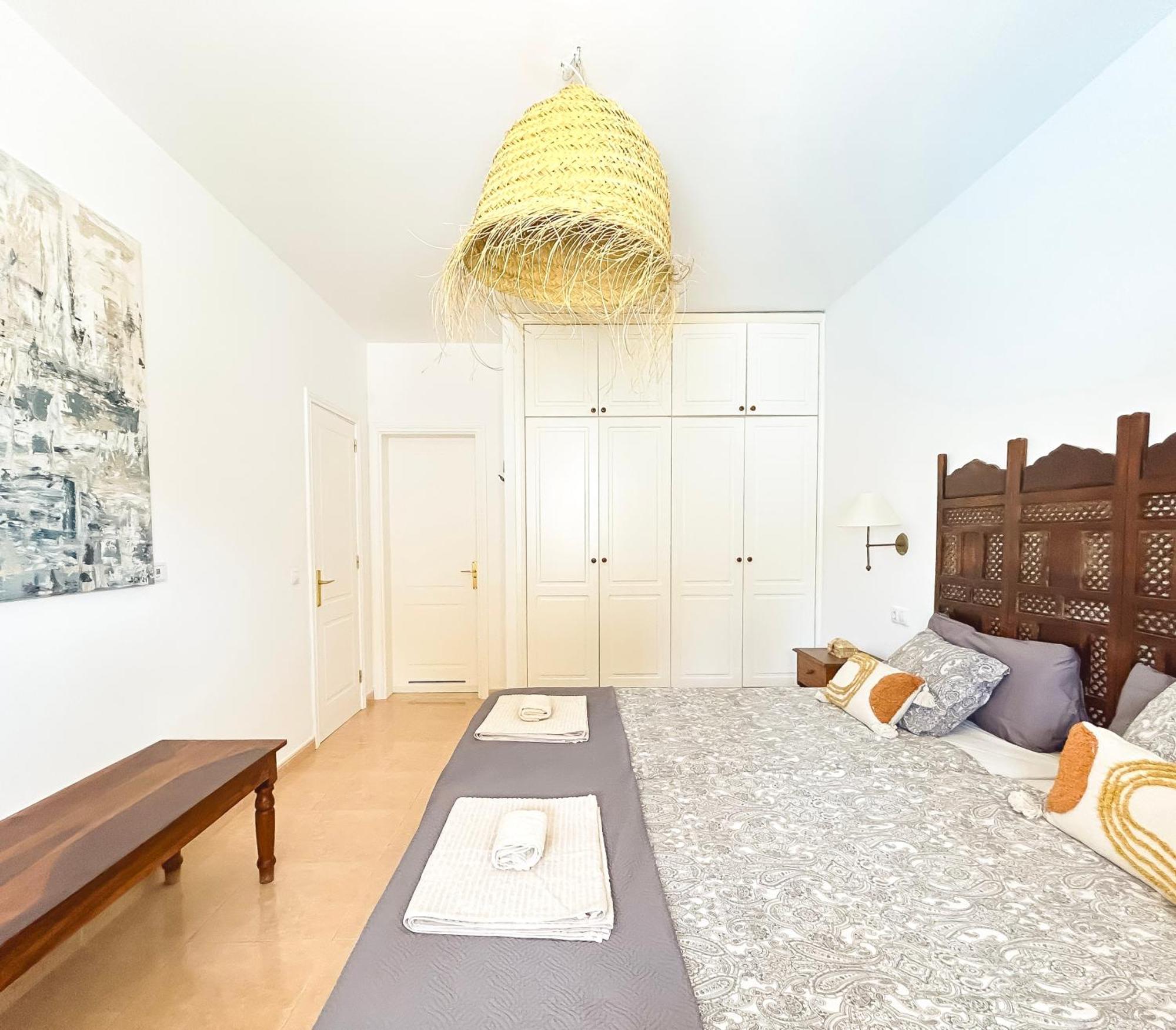 House Boho Palm With Private Heated Pool And Garden, 3 Bedrooms, Wi-Fi 코라레호 외부 사진